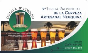 Lee más sobre el artículo Llega la Fiesta provincial de la cerveza artesanal neuquina