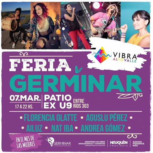 En este momento estás viendo Vuelve la Feria Germinar con actividades por «el mes de las mujeres» 🌱❤