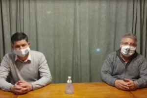 Lee más sobre el artículo Video. El hombre que llegó a Junín de los Andes cruzando el Chimehuin dio positivo de coronavirus 😷