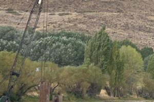 Lee más sobre el artículo Comenzaron a colocarse los pilotes para el nuevo puente de La Rinconada