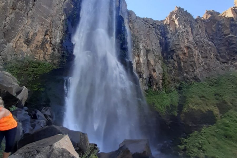 En este momento estás viendo Apareció una imágen en la cascada La Fragua