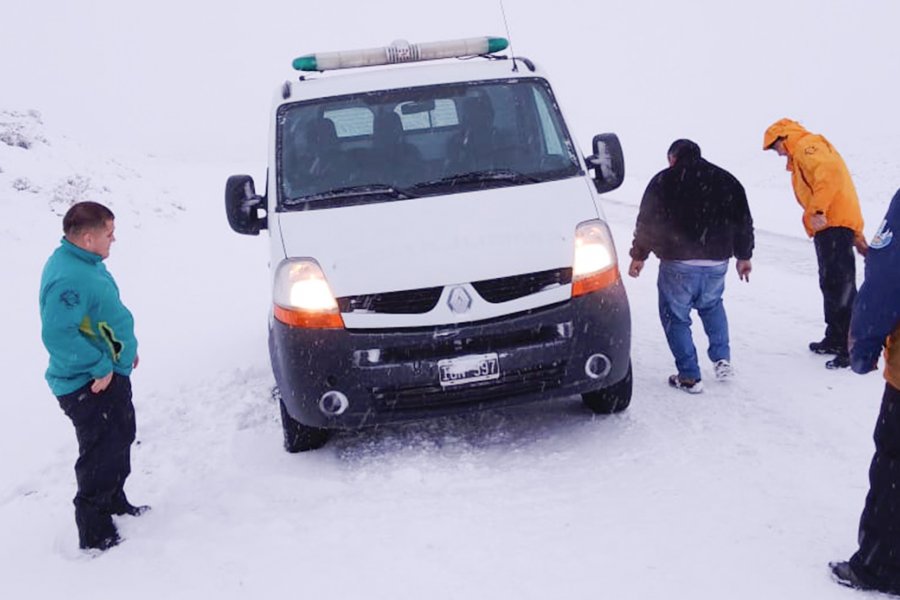 Restricción vehicular en rutas neuquinas por temporal de nieve