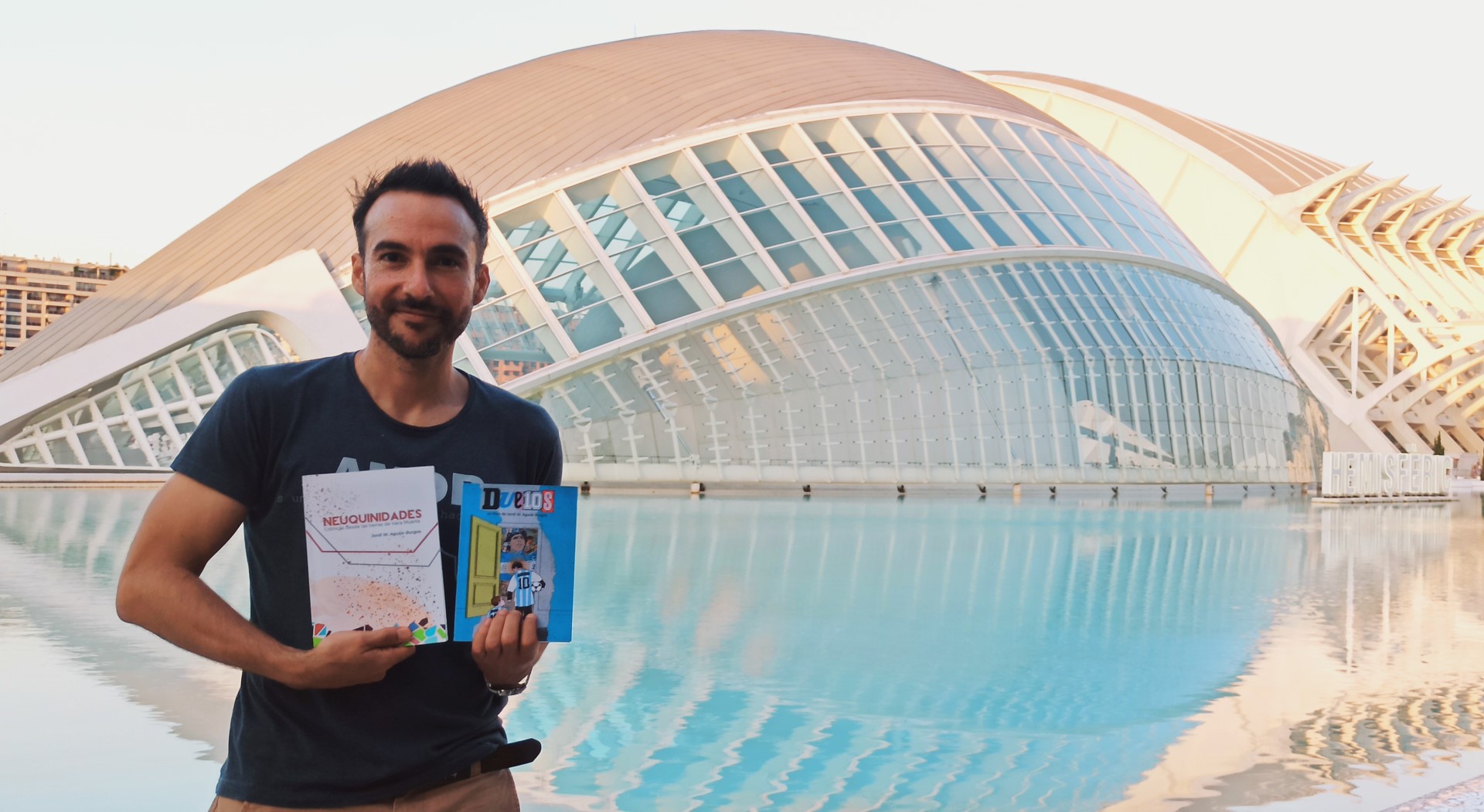 Jordi Aguiar presentará sus libros Neuquinidades y Due10s en España