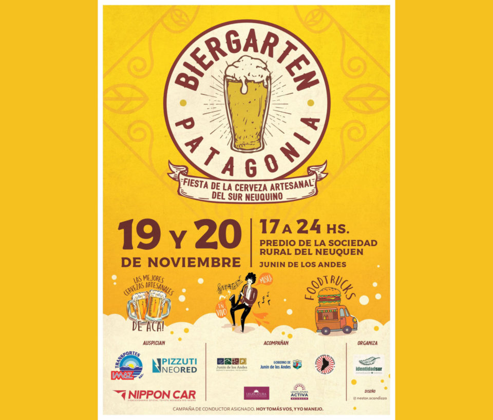 En este momento estás viendo Se viene la Fiesta de la Cerveza Artesanal en Junín de los Andes