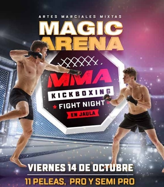 En este momento estás viendo Llega una noche Inolvidable de MMA Y KICKBOXING