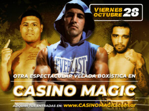 Lee más sobre el artículo Nueva noche de boxeo en el Magic Arena