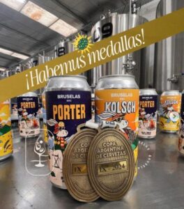 Lee más sobre el artículo Dos Medallas de Oro para una Cervecería de Neuquén: ¡Bruselas, las Mejores del País!
