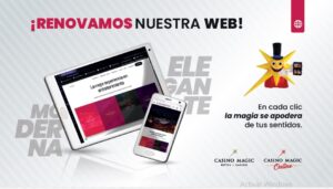 Lee más sobre el artículo Descubre la nueva experiencia de Casino Magic en la web