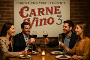 Lee más sobre el artículo 🍷🔥 Carne & Vino 3: una noche para celebrar los sabores intensos de la Patagonia