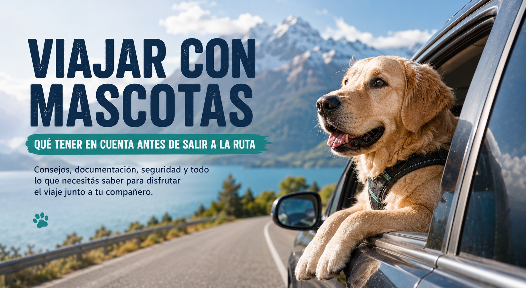 Viajar con mascotas: la guía definitiva para salir a la ruta sin dejar a nadie atrás