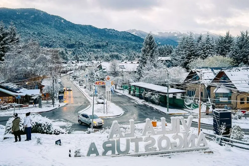 Cinco pueblos neuquinos que en invierno parecen salidos de un cuento